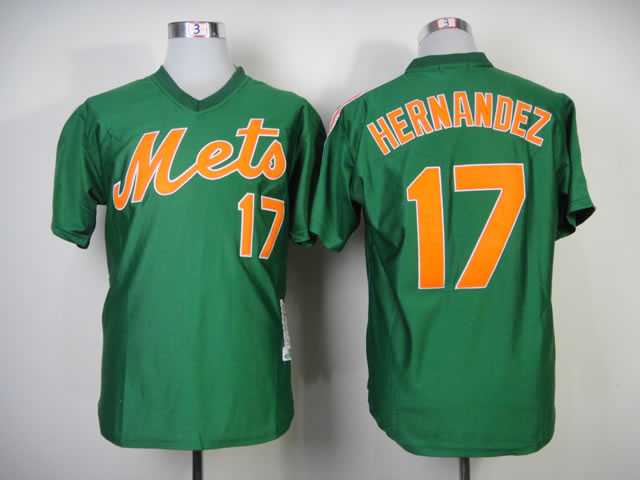 New York Mets #17 Hernandez 1985 Mitchell And Ness Throwback Green Pullover Stitched MLB Jersey Sanguo,We sell and wholesale New York Mets #17 Hernandez 1985 Mitchell And Ness Throwback Green Pullover Stitched MLB Jersey Sanguo on line form chian!